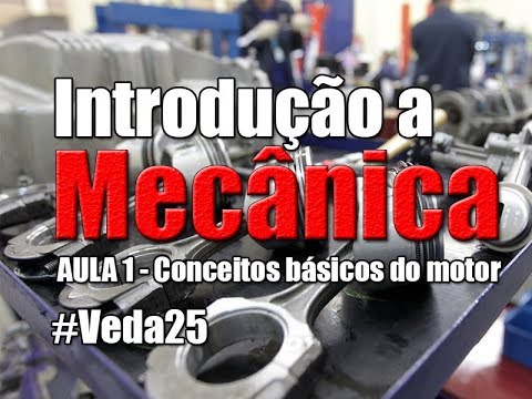#VEDA 25: Mecânica Básica (Carro/Moto) aula 1 - Como funciona o motor - 25/08/2017