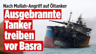 ÖLROUTE IN FLAMMEN: Die ersten Bilder nach dem Inferno vor Basra