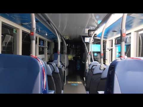 In High Winds | Route X14 - 7550/YX17NOF - Enviro 400 MMC