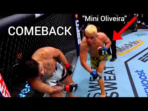 Daniel Santos gets a VIOLENT Knockout Win after a shaky first round