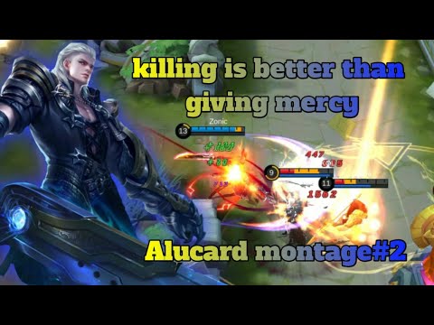 Killing is better than giving mercy | Alucard montage | Zonic Mobile Legends | MLBB