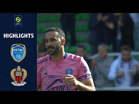 ESTAC TROYES - OGC NICE (1 - 0) - Highlights - (ESTAC - OGCN) / 2021-2022