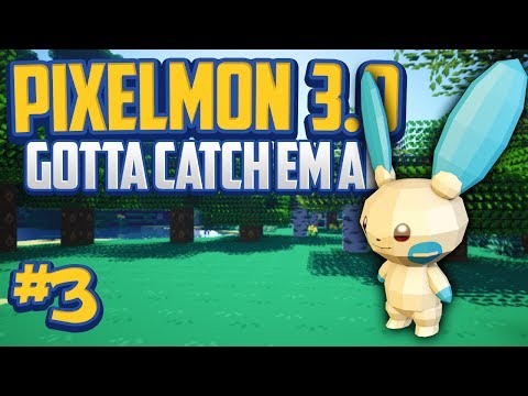 Minecraft Pixelmon 3.0 "MINUN!" Gotta Catch 'Em All - Episode 3