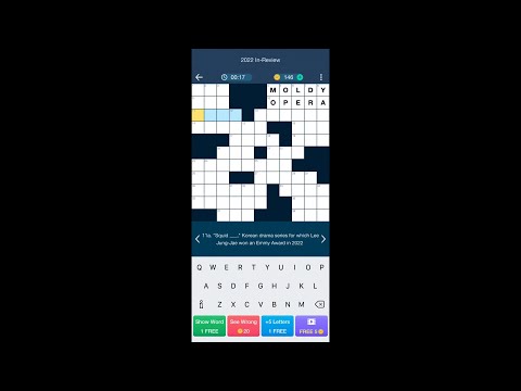 Daily Themed Crossword Puzzles - 2022 In-Review Puzzles - YouTube