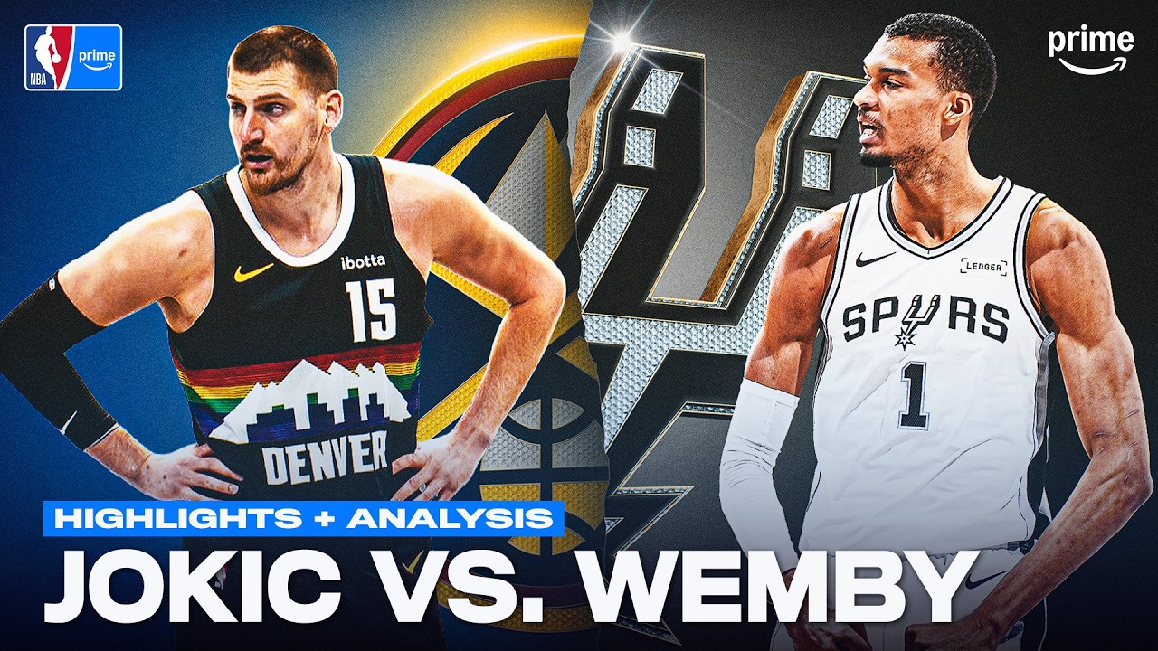 Nikola Jokic Outduels Victor Wembanyama in OT Thriller | NBA on Prime