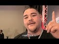 ANDY RUIZ JR "JOSHUA'S STYLE IS PERFECT FOR ME...WHATEVER HE DOES WONT MAKE A DIFFERENCE"