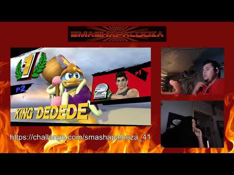 SmashaPalooza 41: Losers - KongXL (King Dedede) vs JMed (Link, Little Mac)