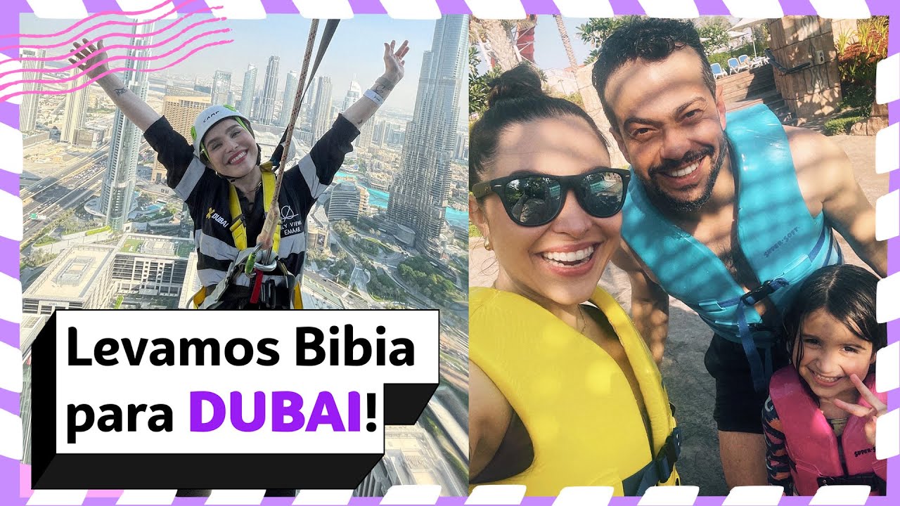 Viagem em Família para Dubai: neve no deserto, adrenalina e calor! | Lu Ferreira