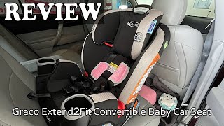Download the video "Graco Extend2Fit Convertible Baby Car Seat Review - Should You Buy?"