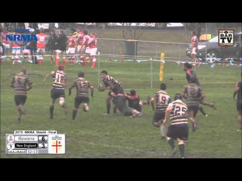 2015 NSW Country Rugby Champs - NRMA Colts Highlights - Illawarra v New England