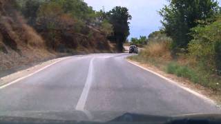 preview picture of video 'Skopelos - driving from Glossa to loutraki , 2010'