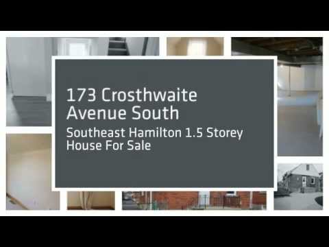 173 Crosthwaite Avenue South East Hamilton Ontario MLS Property Listing For Sale Detached Home House