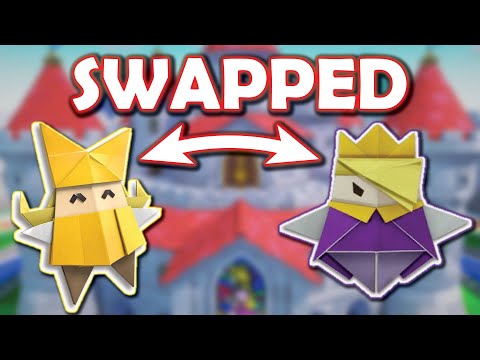 I Swapped Olivia and King Olly in Paper Mario: The Origami King