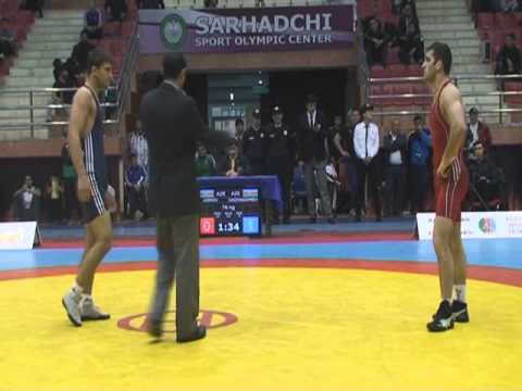 AWFCUP2013 /  Məhəmmədrəsul Qazıməhəmmədov - Şahmar Əzimov - fs-cadet 76 kg final