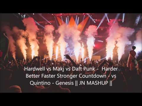 Hardwell vs MAKJ vs Daft Punk vs Quintino