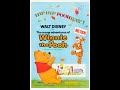 Opening To The Many Adventures Of Winnie The Pooh 1981 VHS