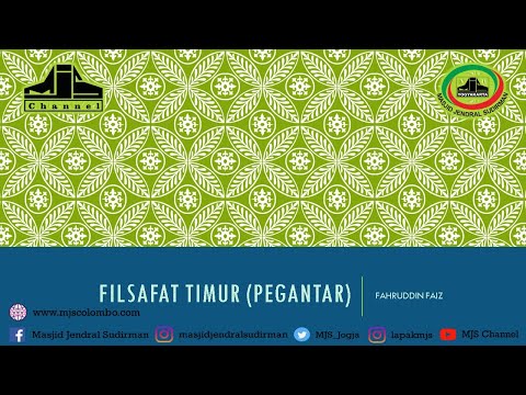 Ngaji Filsafat 65 : Pengantar Filsafat Timur