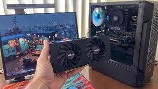 RX 580 em 2025 Ainda Vale a Pena? Testando no PC gamer já Montando