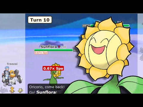 NEVER UNDERESTIMATE... Sunflora?!  | Randbats to the Top