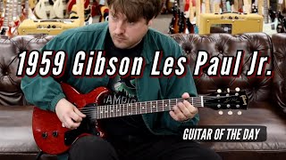 Video thumbnail for 1959 Gibson Les Paul Jr. Double Cut Cherry | Guitar of the Day by Normans Rare Guitars