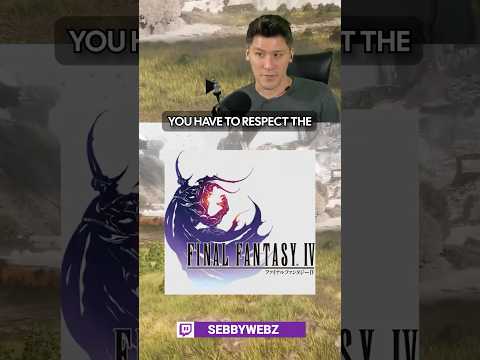 Why You Should Play Final Fantasy 4