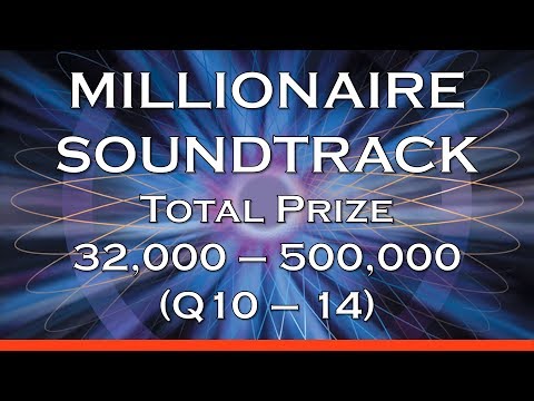 WWTBAM 'Total Prize' 32,000-500,000 (Q10-14) theme