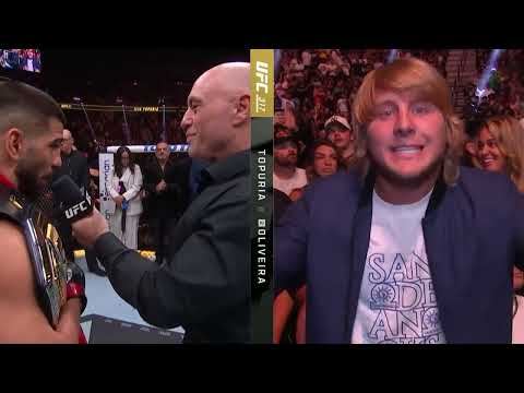 ILIA TOPURIA CALLS OUT PADDY PIMBLETT | #UFC317 OCTAGON INTERVIEW