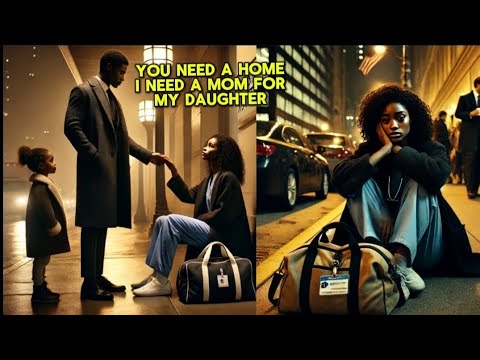 "You need A Home, And I Need A Mom For My Daughter" The Lonely CEO Said to the Homeless Nurse...