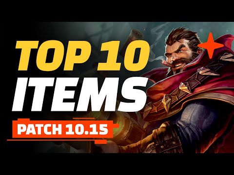 Top 10 Items - Teamfight Tactics Patch 10.15