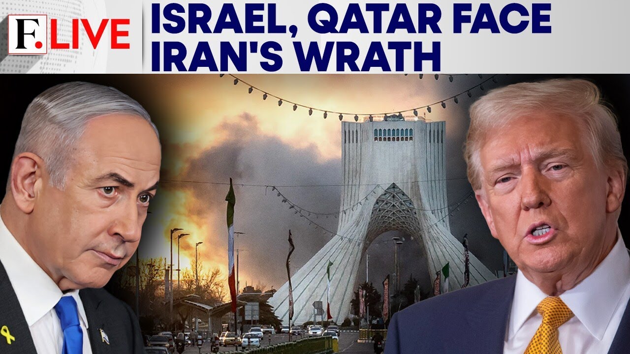 "America First or Israel?": Iran Asks Trump as Its Retaliation Alarms Qatar, Turkey | Firstpost Live