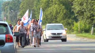 preview picture of video 'День ВМФ в Белой Холунице-2013'