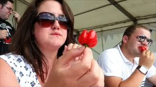 preview picture of video 'The Great Dorset Chilli Eating Contest Sat 3 Aug 2013'