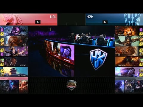 UOL vs H2K Game 4 Highlights - UNICORNS OF LOVE vs H2K EU LCS PLAYOFF 3rd PLACE Summer 2016