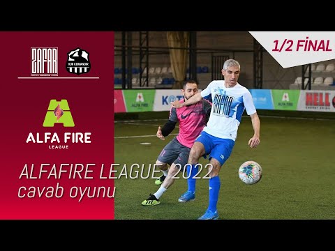 Zafar 3-2 Vur Komandir  Alfa Fire League 1/2 Final cavab oyunu