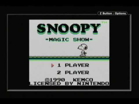 Snoopy's Magic Show Game Boy