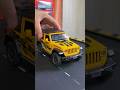 Model Of Jeep Wrangler Rubicon Yellow Version Diecast Model Car Cars Diecast Modelcars