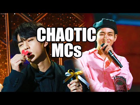 BTS being chaotic MCs