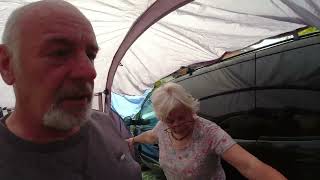 Rimini 300 Reisevorzelt Autotunnelzelt || Auspacken, Aufbau und Test (Teil 1)