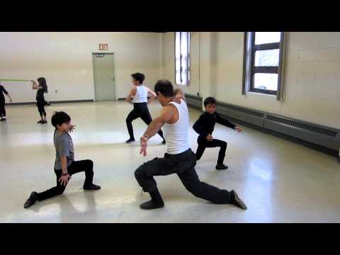 Saba's Georgian dance practice