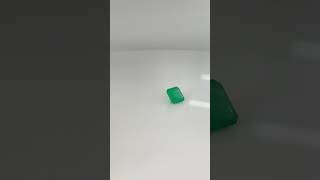 Esmeralda Quadrada 7mm - Vídeo