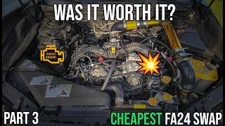 FA24 Swap Made EVEN Cheaper ??? | Cheapest VA FA24 Engine Swap Part 3