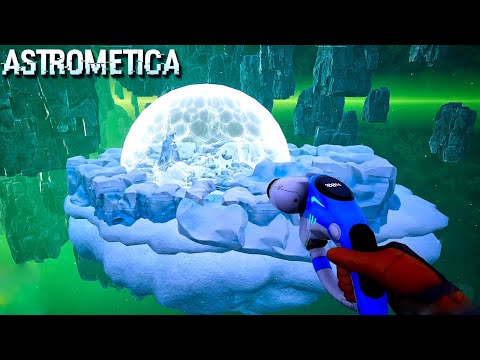 New Frozen Island Update! Space Survival Day 16 | Astrometica Gameplay