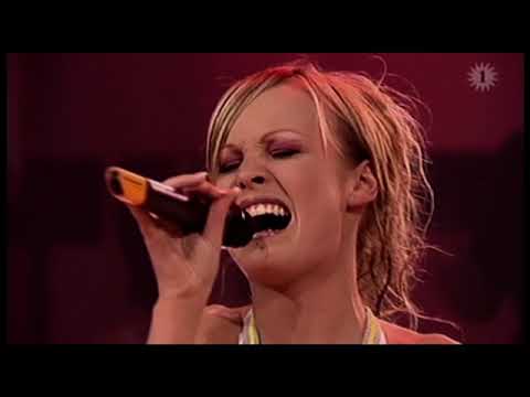 Evi Goffin (Lasgo) - Something (Special Rap Version) (Live at Biebabeloela 30-04-2004)
