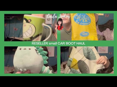 A JANUARY SUNDAY CAR BOOT HAUL VIDEO - I RESELL ON EBAY | CARLA JENKINS