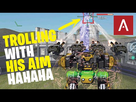 War Robots - Behemoth Has TRIPLE STEALTH With NEW Cloaking Unit Module WR Max Gameplay