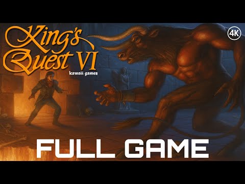 King's Quest VI: Heir Today, Gone Tomorrow | PC, DOS | Gameplay Walkthrough FULL [4K 60FPS🔴]