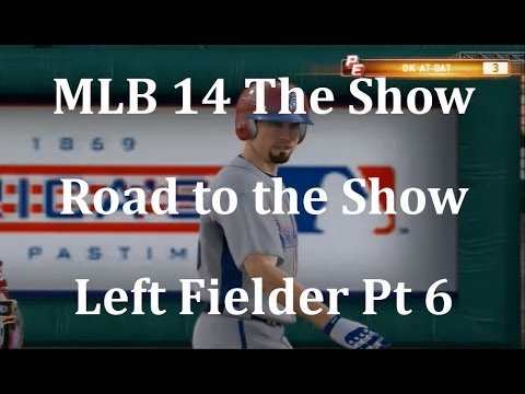 MLB 14 The Show Road to the Show Left Fielder - Pt 6