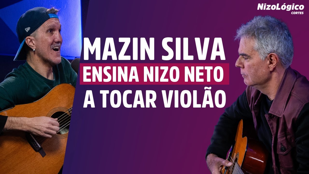 AULA DE VIOLÃO COM O MESTRE MAZIN SILVA