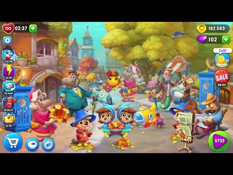 Fishdom 5732 Super Hard Level - 16 moves - NO BooSTERS