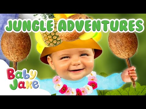 @BabyJakeofficial - Jungle Adventures with Baby Jake! 🌴☀️ | 1+ HOUR | Yacki Yacki Yoggi